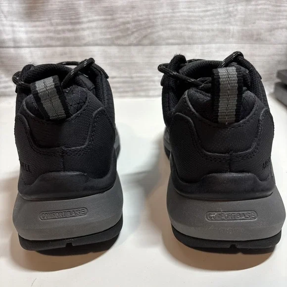 Merrell Fullbench Comp Toe J003325 Black Work Sneakers Shoes Men's 4 Women's 6 - Picture 6 of 10